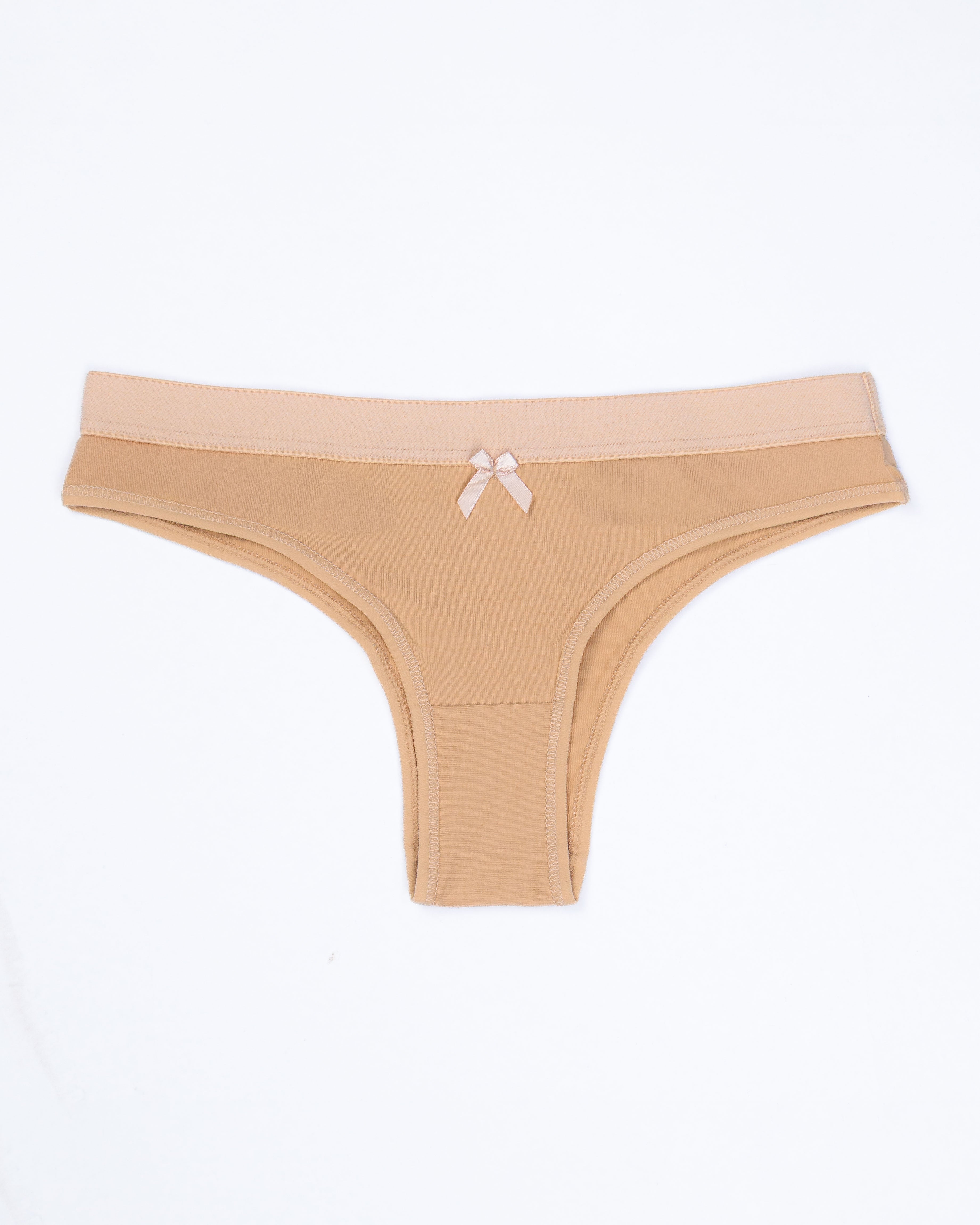 PACK X3 BIKINI CON LIGA ALGODON