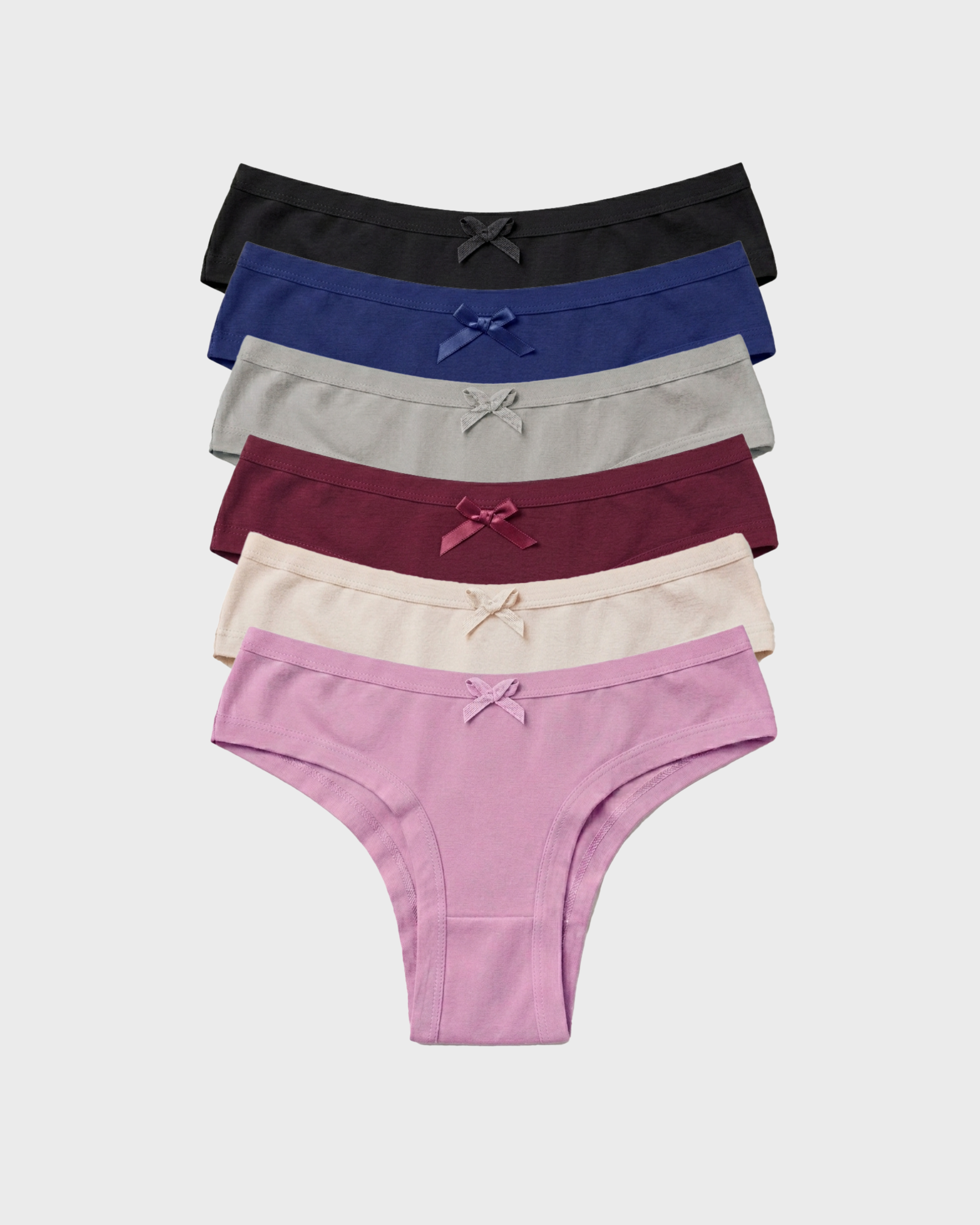 PACK x12 Bikini encaje de algodón