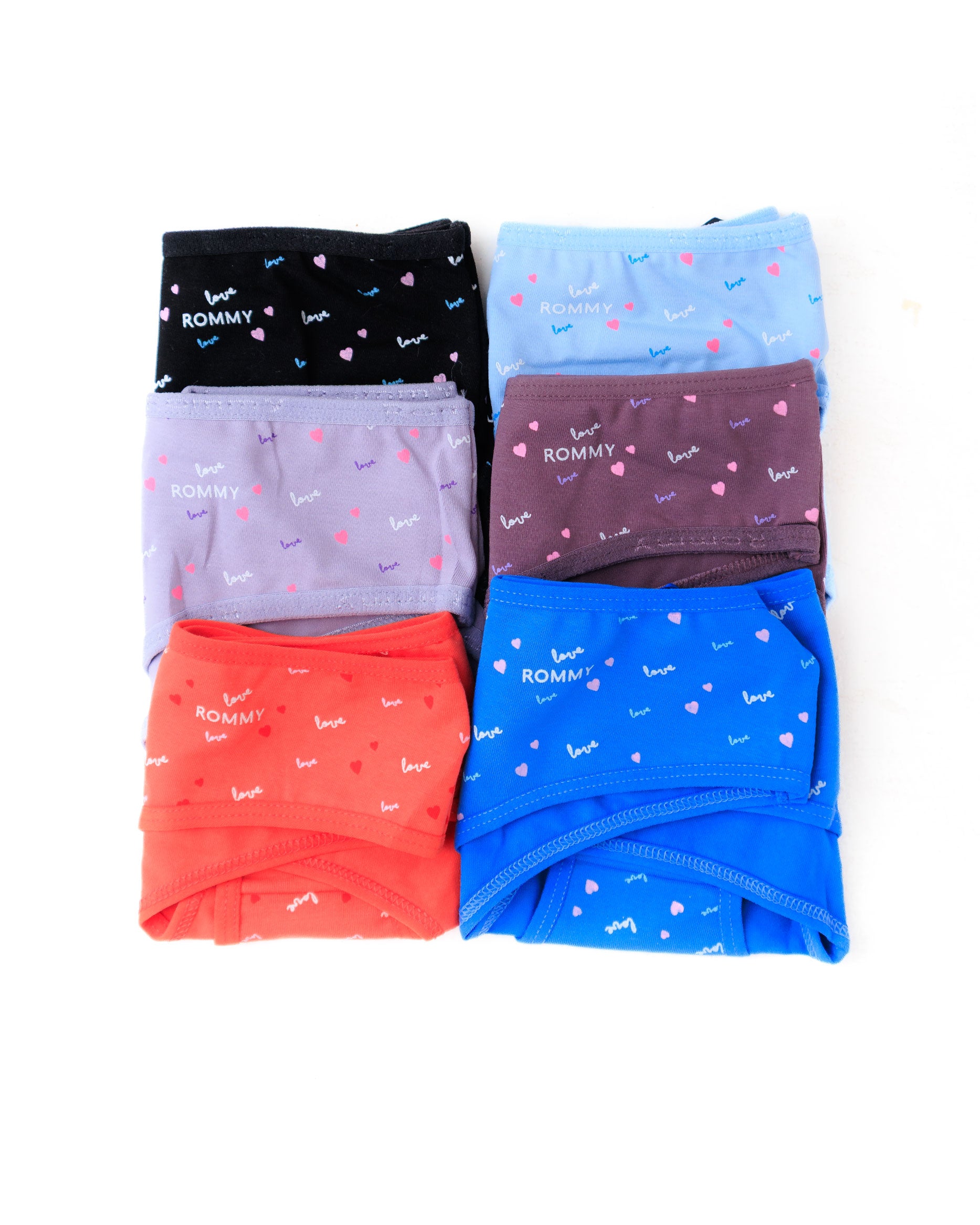 PACK X6 BIKINI ESTAMPADO ALGODON