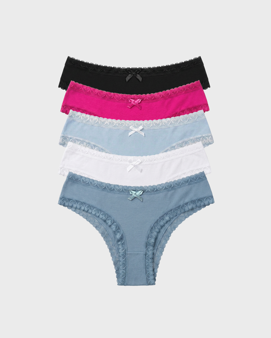PACK x12 Bikini tanga galleta de algodón