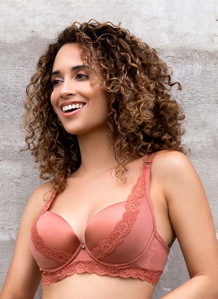 BRASSIER CON APLIQUES DE ENCAJE PUSH UP X UND