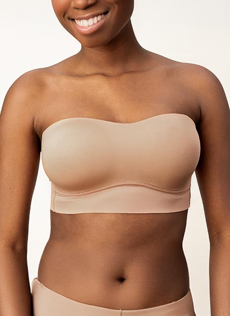 TOP SIN COSTURA STRAPLESS X UND